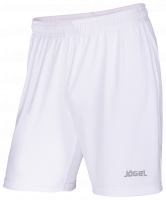 Шорты футбольные JFS-1110-018, белый/серый, детские