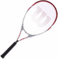 Ракетка для большого тенниса Wilson Federer Gr3 WRT3247003, красно-бело-черный Ракетка для большого тенниса Wilson Federer Gr3 WRT3247003, красно-бело-черный