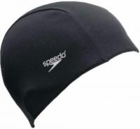 Шапочка для плавания Speedo Polyester Cap Junior 8-710110000-857, черный, полиэстер Шапочка для плавания Speedo Polyester Cap Junior 8-710110000-857, черный, полиэстер