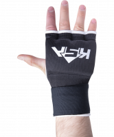 Внутренние перчатки для бокса Bull Gel Black, L