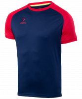 Футболка футбольная CAMP Reglan JFT-1021-092,темно-синий/красный