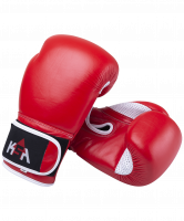 Перчатки боксерские Wolf Red, кожа, 8 oz
