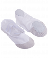Балетки SL-01, текстиль, белый, р. 32-37
