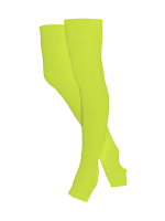 Гетры гимнастические разогревочные Stella Lime, шерсть, 40 см