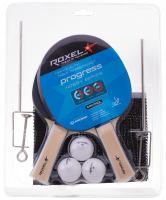 Набор для настольного тенниса Hobby Progress, 2 ракетки, 3 мяча, сетка