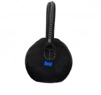 Гиря кожаная 14 кг, синяя