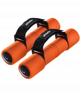 Гантель неопреновая DB-203 1 кг, оранжевая