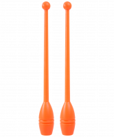 Булавы для художественной гимнастики AC-01, 45 см, оранжевый