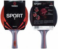 Ракетка для настольного тенниса Torres Sport 1* TT0005, для любителей