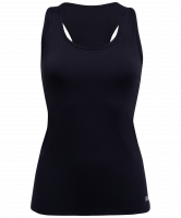 Майка-борцовка гимнастическая Joanna, полиамид, черный, детский