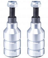 Набор пегов для трюкового самоката Drop Alu Silver, 2 шт.