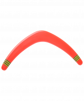 Бумеранг малый, пластмасса