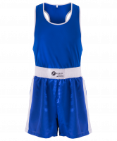 Форма боксерская BS-101, взрослая, синий