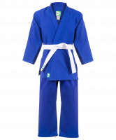Кимоно для дзюдо MA-302 синее, р.6/190