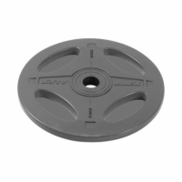 Диск олимпийский обрезиненный Alex P-RO-1.25K, черный, 1.25 кг