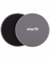 Слайдеры для фитнеса FS-101, серый/черный