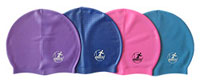 Шапочка для плавания Dobest XA, фиолетовый, силикон