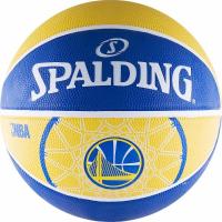 Баскетбольный мяч любительский "Spalding Golden State Warriors" 3-304z, размер 7