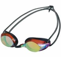 Очки для плавания Arena Pure Mirror 9235648, зеркально-красные линзы