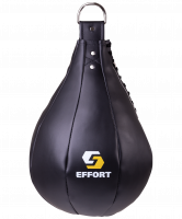 Груша боксерская E523, кожзам, 16 кг, черный