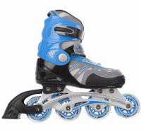 Коньки роликовые раздвижные Action PW-140, размер 35-38