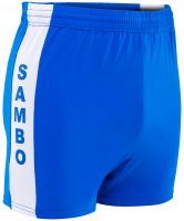 Шорты для самбо SS-04, синий, 50-52
