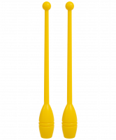 Булавы для художественной гимнастики AC-01, 45 см, желтый