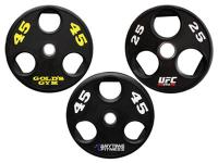 Диск уретановый Foreman FM\LZU-10KG, черный, с лазерным логотипом