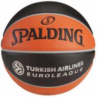 Баскетбольный мяч профессиональный "Spalding TF-1000 Legacy Euroleague Offical Ball" 74-538z, размер 7
