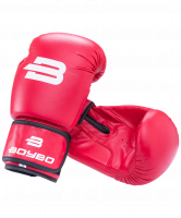 Перчатки боксерские Basic, 4 oz, к/з, красный