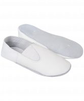 Чешки классические 2628, кожа, белый