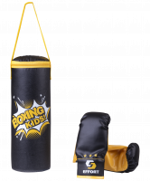 Набор для бокса E1455, кожзам, черный