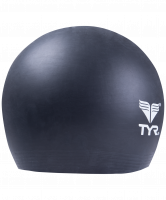 Шапочка плавательная Latex Swim Cap, латекс, LCL/001,  черный