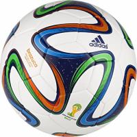 Футбольный мяч матчевый "Adidas WC2014 Brazuca Competition" G73620, размер 5