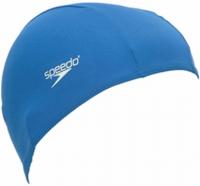 Шапочка для плавания Speedo Polyester Cap 8-710080000-866, голубой, полиэстер Шапочка для плавания Speedo Polyester Cap 8-710080000-866, голубой, полиэстер