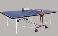 Теннисный стол Donic Outdoor Roller Fun Blue 230234-B с сеткой, синий