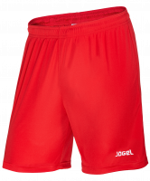 Шорты футбольные JFS-1110-021, красный/белый, детские