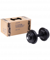 Гантель разборная чугунная DB-703, 10 кг