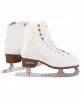 Коньки фигурные Pearl синт.кожа с мехом