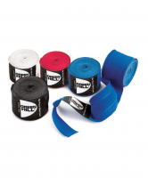 Бинт боксерский BC-6235d, хлопок, 4,5 м, синий