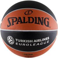 Баскетбольный мяч тренировочный "Spalding TF-500 Euroleague" 74-539z, размер 7