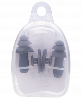 Набор из зажима для носа и берушей, серый