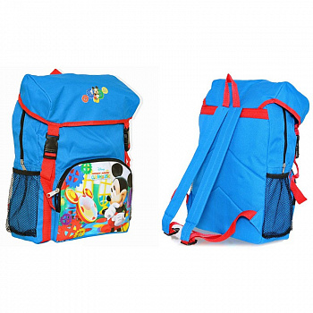 СЦ*Рюкзак детский "Микки Маус", арт.71109, полиэстер, синий