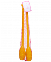 Булавы для художественной гимнастики AC-01, 45 см, желтый