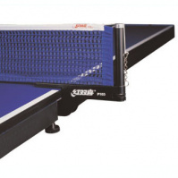 Сетка для настольного тенниса  DHS P103 BLUE, в компл. с мет. стойками, измерит. высоты, синяя