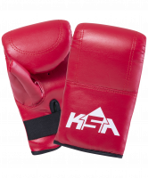 Перчатки снарядные Bull Red, к/з, L