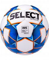 Мяч футбольный Diamond IMS №5, белый/синий/оранжевый