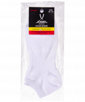 Носки низкие JA-004, белый/серый, 2 пары