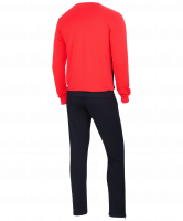 Тренировочный костюм детский JCS-4201-621, хлопок, черный/красный/белый