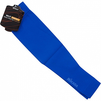 Нарукавник волейбольный  "MIKASA", арт. MT415-029, one size, полиамид, полиэстер, эластан, ярко-синий
